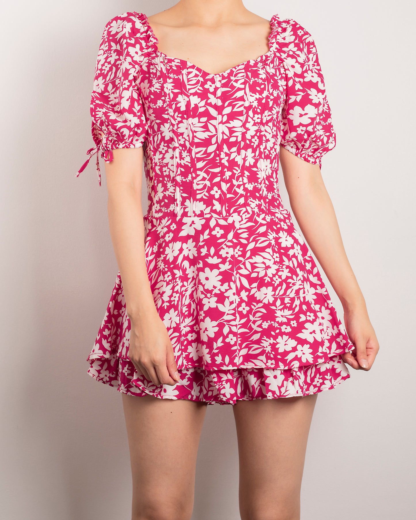 Enterizo Briana Corset Estampado