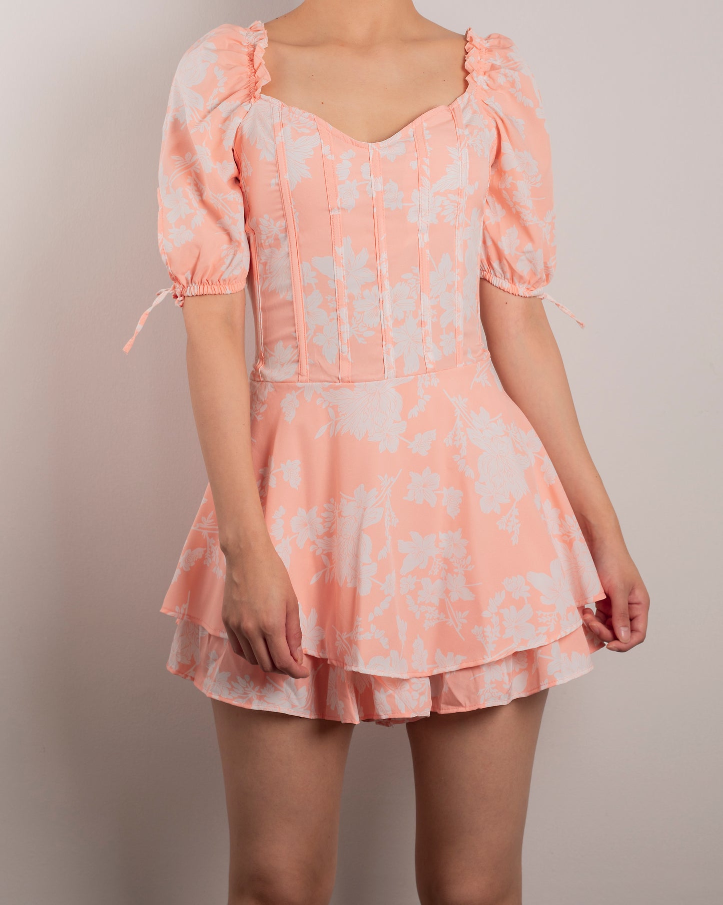 Enterizo Briana Corset Estampado