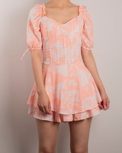 Enterizo Briana Corset Estampado